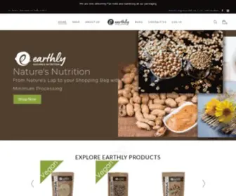 Getearthly.co(Healthy Food with Vegan and Gluten Free options) Screenshot