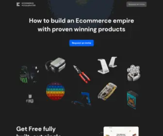 Getecomaccelerator.com(Ecommerce Accelerator) Screenshot