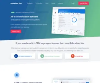 Geteducation.link(Education software and education agency management system) Screenshot