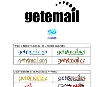 Getemail.net(Getemail) Screenshot