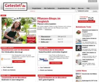 Getestet.de(Tests und Testberichte von) Screenshot