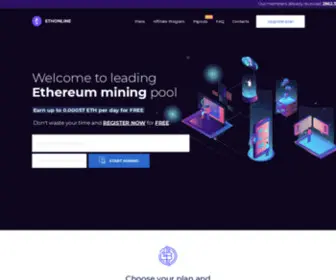 Geteth.online(GET ETH online) Screenshot