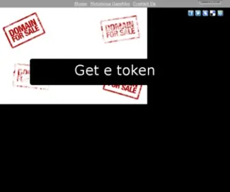Getetoken.com(EToken) Screenshot