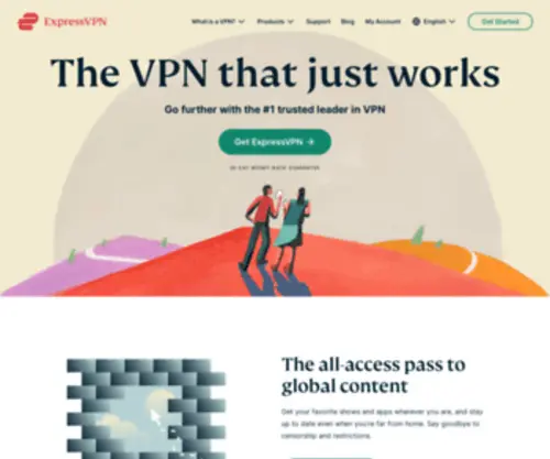 Getexpress-VPN.observer(High-Speed, Secure & Anonymous VPN Service) Screenshot