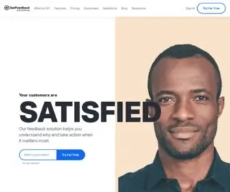 Getfeedback.com(The GetFeedback customer experience (CX)) Screenshot