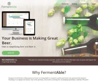 Getfermentable.com(Getfermentable) Screenshot