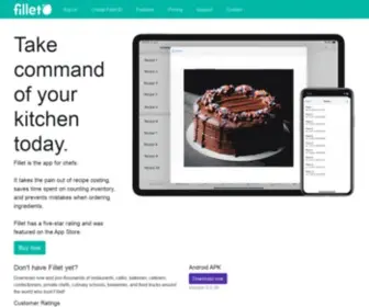 Getfillet.com(Getfillet) Screenshot