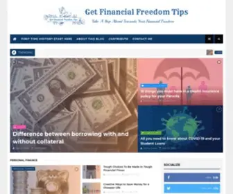 Getfinancialfreedomtips.com(Get Financial Freedom Tips) Screenshot