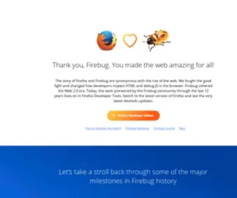 Getfirebug.com(Firebug) Screenshot