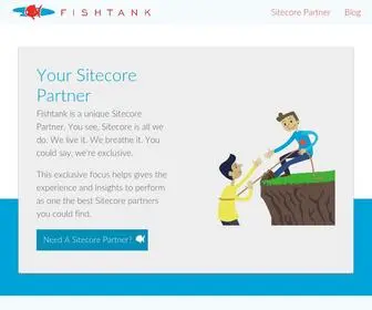 Getfishtank.ca(Sitecore Partner & Digital Agency) Screenshot