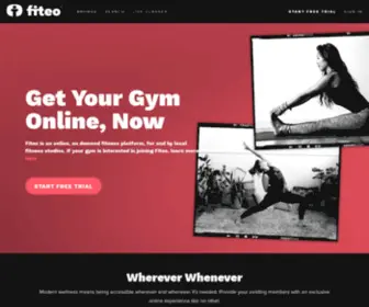 Getfiteo.com(Fiteo) Screenshot