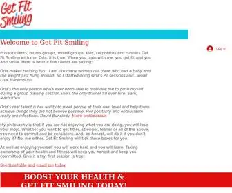 Getfitsmiling.ie(Get Fit Smiling) Screenshot