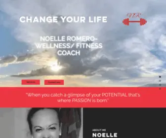 Getfitwithnoelle.com(Remote Fitness and Wellness Coach) Screenshot
