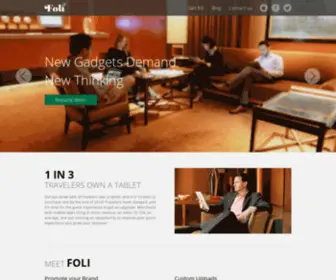 Getfoli.com(Foli) Screenshot