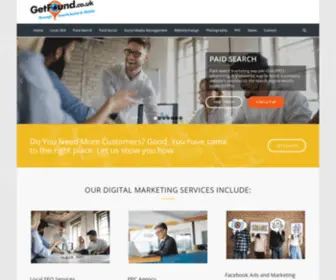 Getfound.co.uk(Web Design Stockport) Screenshot