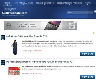 Getfreedealz.com(Free Samples in India) Screenshot