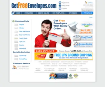 Getfreeenvelopes.com(Get Free Envelopes) Screenshot