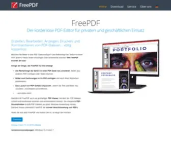 Getfreepdf.de(FreePDF für Windows) Screenshot