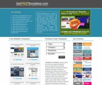 Getfreetemplates.com(Get FREE Templates) Screenshot