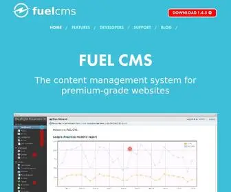 Getfuelcms.com(FUEL CMS) Screenshot