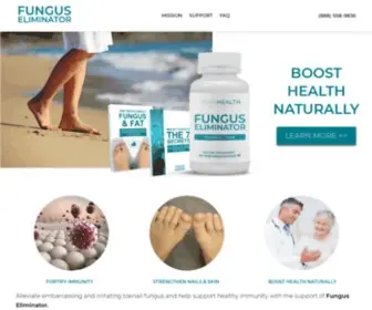 Getfungusfreenails.com(Fungus Eliminator) Screenshot