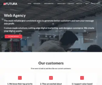 Getfutura.com(Get Futura web agency) Screenshot