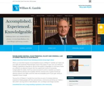 Getgamble.com(Santa Maria Law Firm) Screenshot