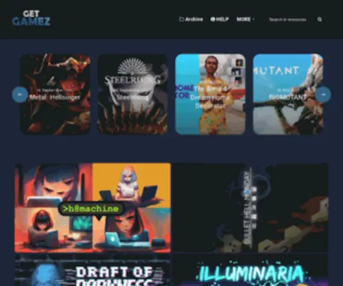 Getgamez.net(Free Download PC Games & Software) Screenshot