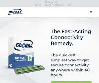 Getgds.com(Global Data Systems) Screenshot