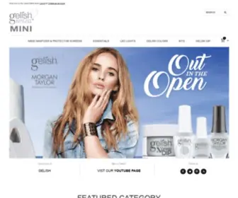 Getgelished.com(Gelish Mini) Screenshot