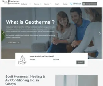 Getgeothermal.net(Geothermal & HVAC Company) Screenshot