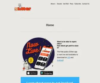 Getglitterapp.com(Glitter) Screenshot