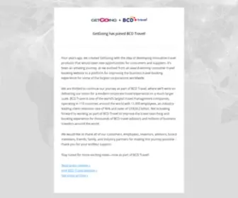 Getgoing.com(GetGoing business travel agency) Screenshot