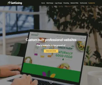 Getgoingdesign.ie(Web Design Dublin) Screenshot