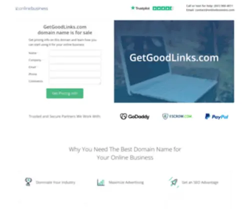 Getgoodlinks.com(Getgoodlinks) Screenshot