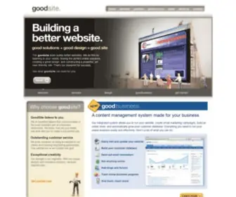 Getgoodsite.com(GoodSite Web Solutions) Screenshot