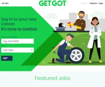 Getgotjobs.co.uk(Ireland, Northern Ireland and UK jobs, recruitment and careers, the best site for NI jobs) Screenshot