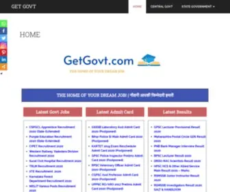 Getgovt.com(The Home Of Your Dream Job) Screenshot