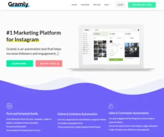 Getgramly.com(Getgramly) Screenshot