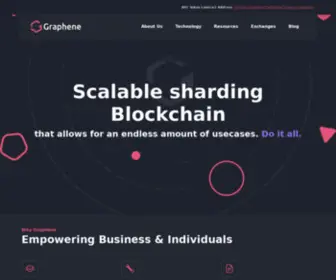 Getgraphene.io(Get graphene) Screenshot