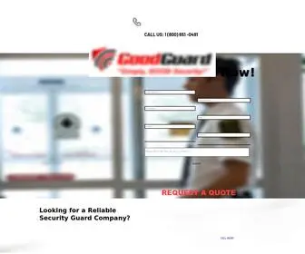 Getguardsnow.com(24 Hour Security Guard Company) Screenshot