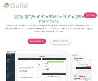 Getguild.co(Association Management Software) Screenshot