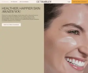 Getharley.com(Online Dermatology & Skin Consultations) Screenshot
