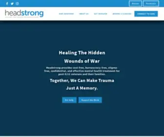 Getheadstrong.org(Headstrong) Screenshot
