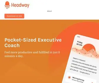 Getheadway.app(Headway) Screenshot