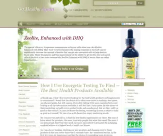 Gethealthyagain.com(Get Healthy Again) Screenshot