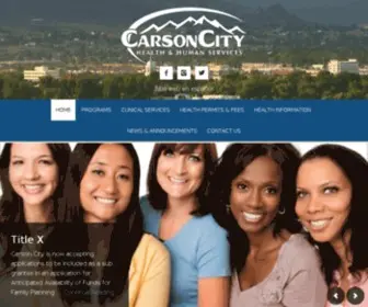 Gethealthycarsoncity.org(Get Healthy Carson City) Screenshot