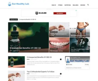 Gethealthylab.com(Get Healthy Lab) Screenshot