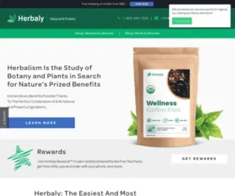 Getherbaly.com(Herbaly Wellness Collection) Screenshot