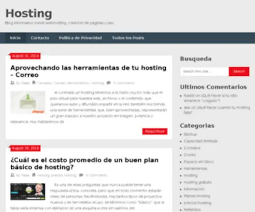 Gethostingprovider.com(JustHost Review) Screenshot